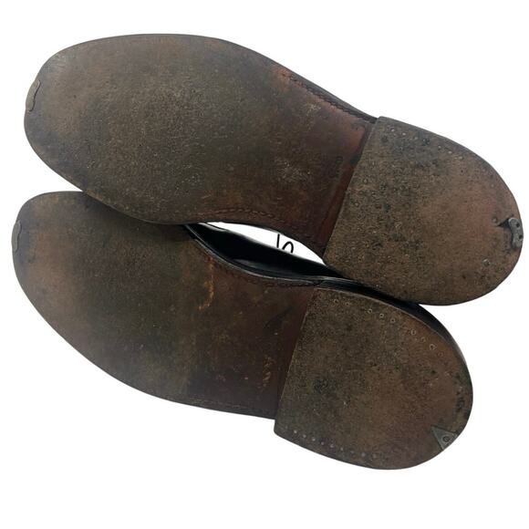 Vintage Lloyd & Haig Custom Built Brown Leather Oxfords Dress Shoes USA Men’s 7